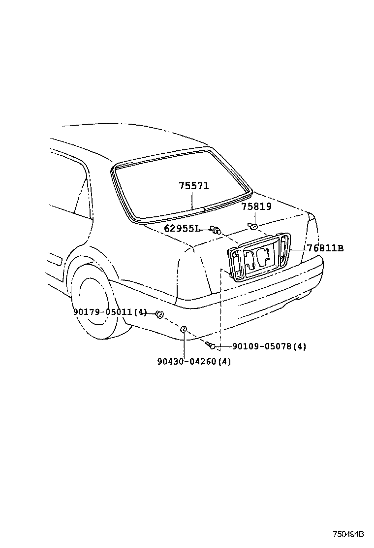  PROGRES |  REAR MOULDING