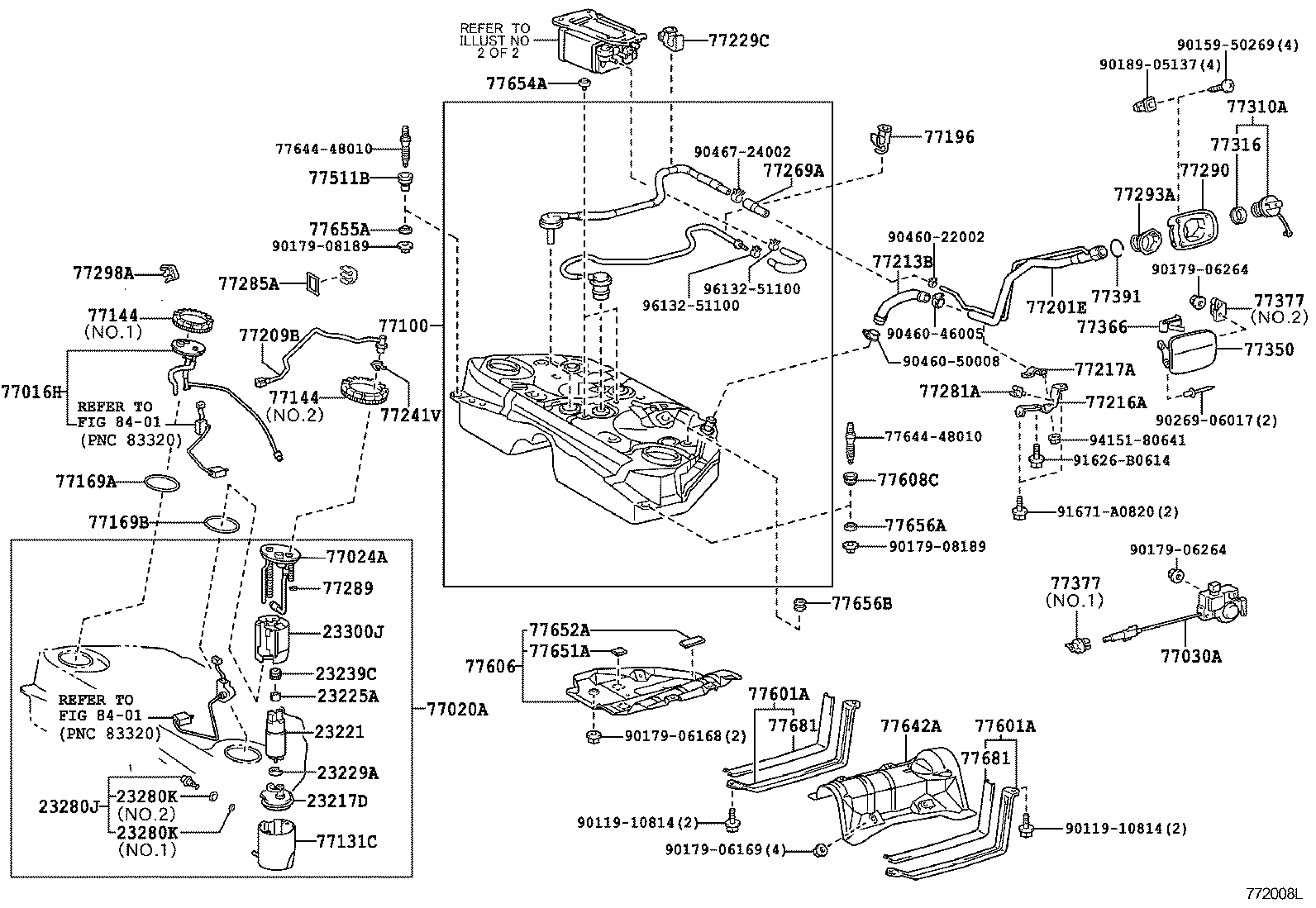  GS460 430 350 |  FUEL TANK TUBE