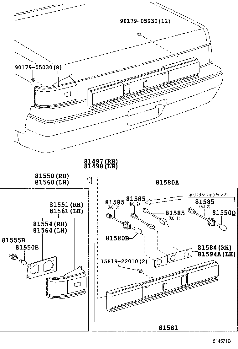  CENTURY |  REAR COMBINATION LAMP