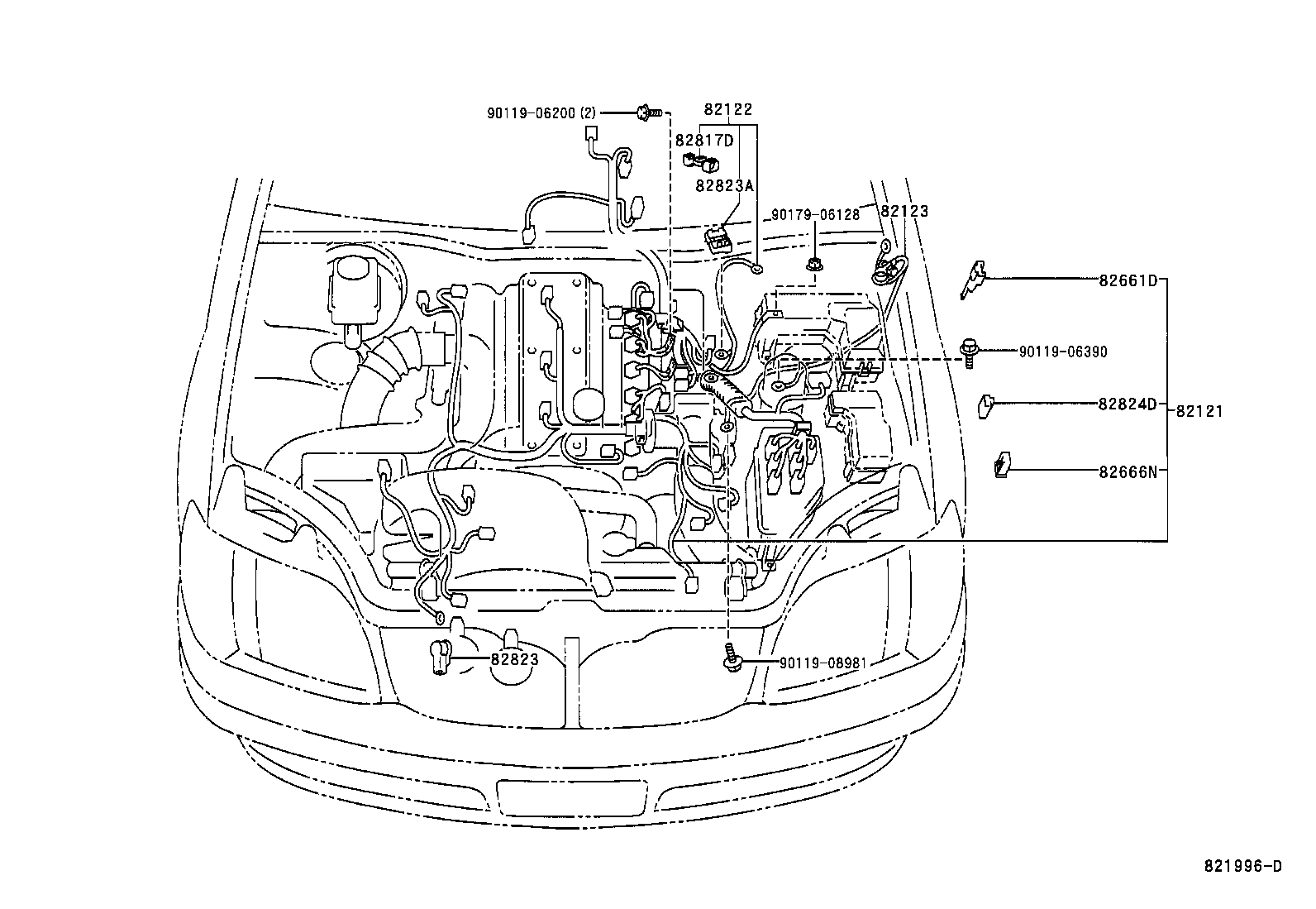  CROWN CROWN MAJESTA |  WIRING CLAMP