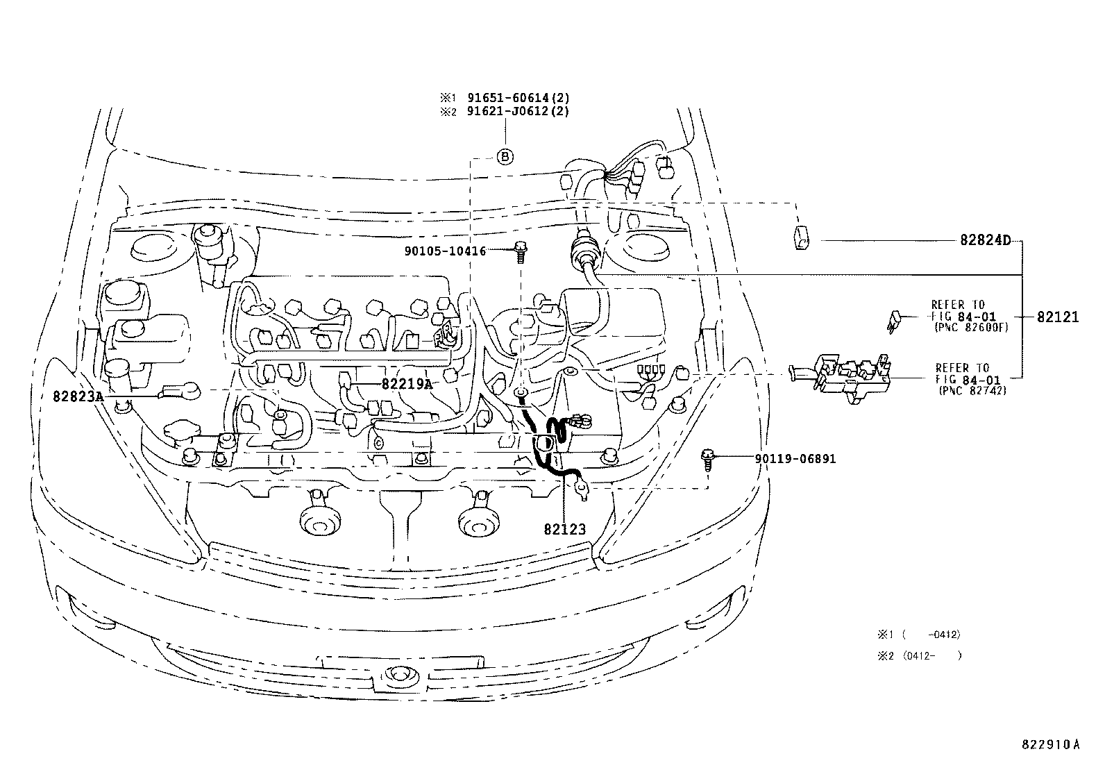  PREMIO ALLION |  WIRING CLAMP