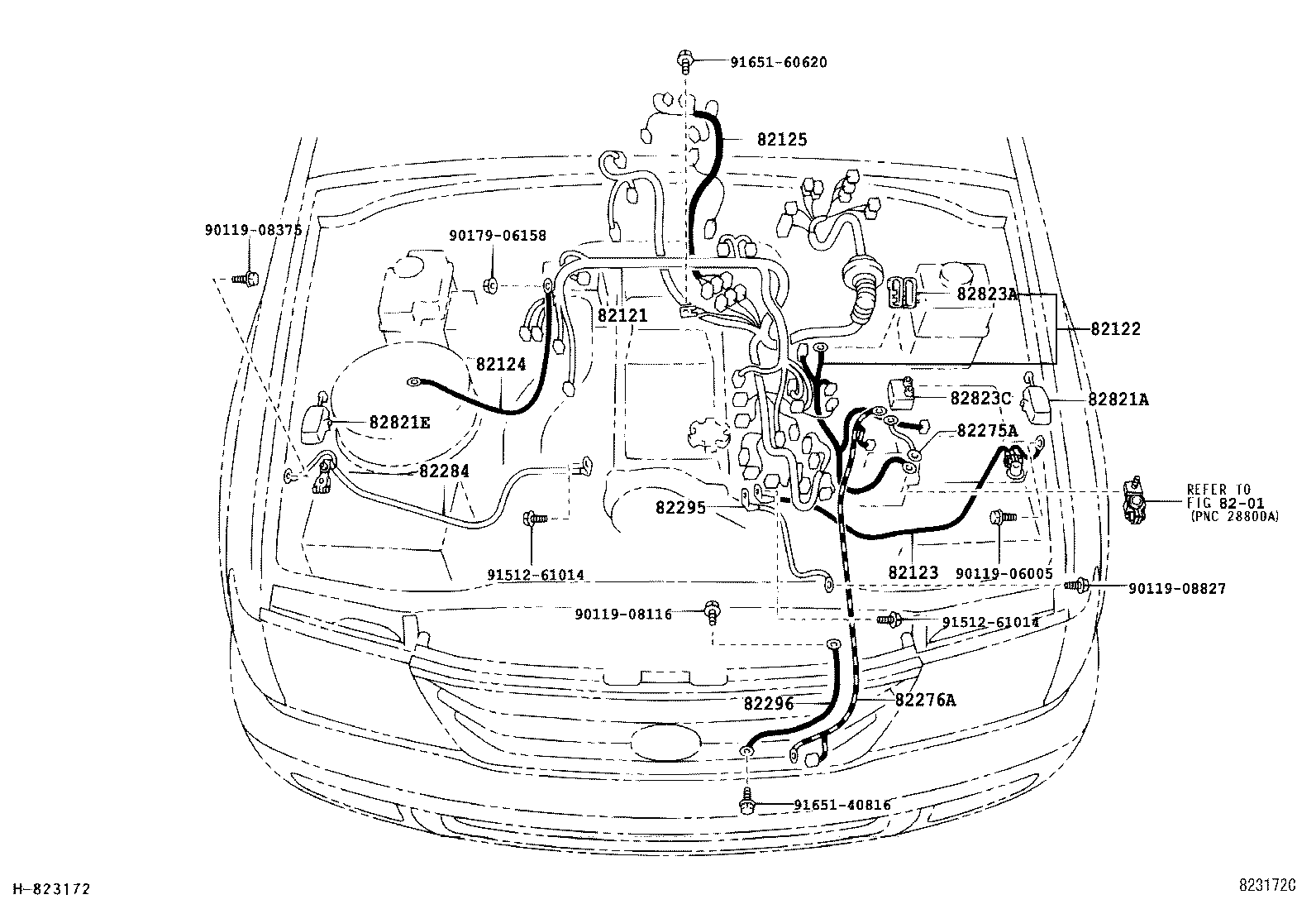  LAND CRUISER 100 |  WIRING CLAMP