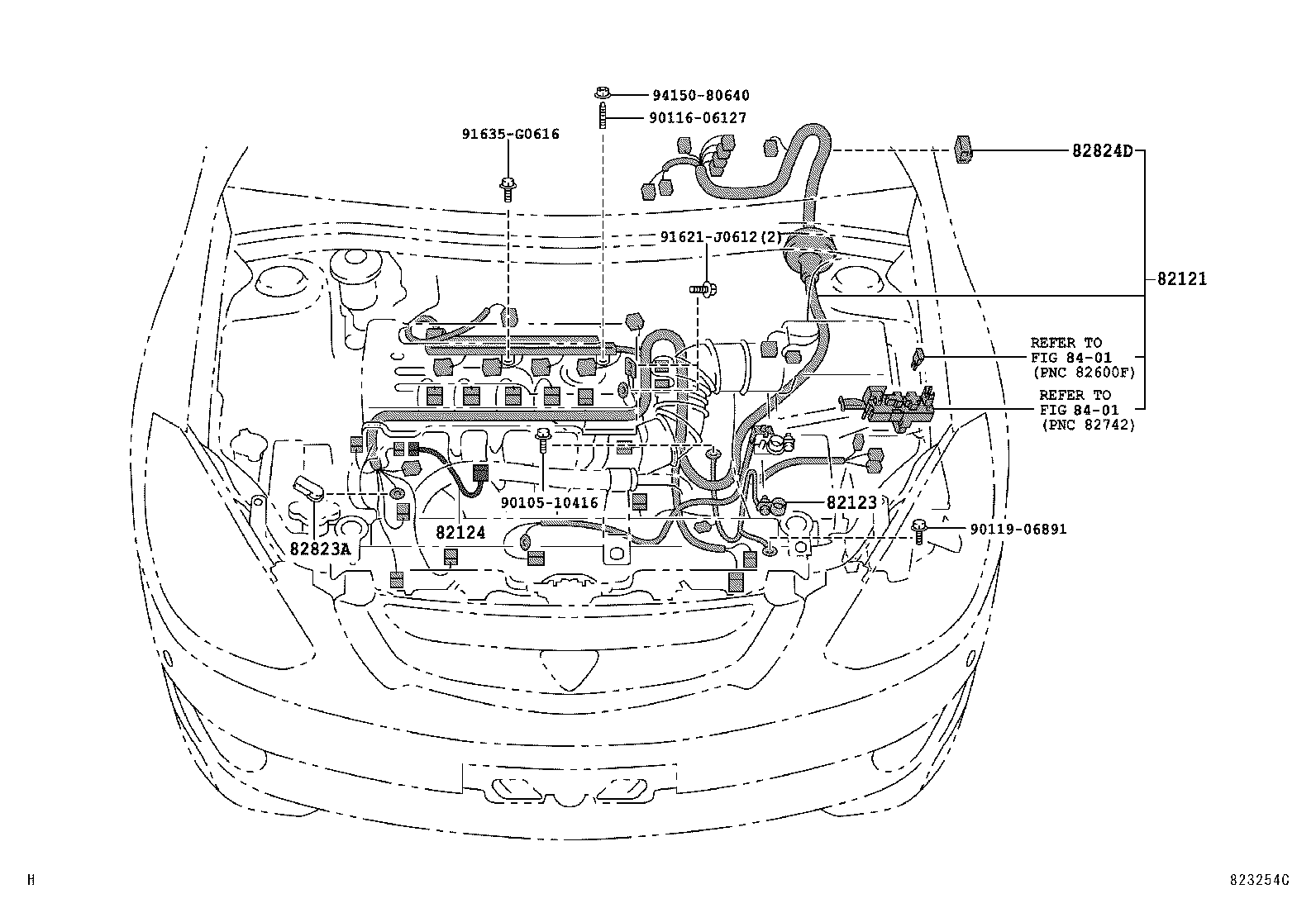  CALDINA |  WIRING CLAMP