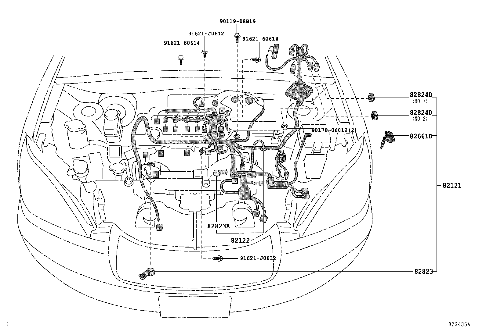  HARRIER |  WIRING CLAMP