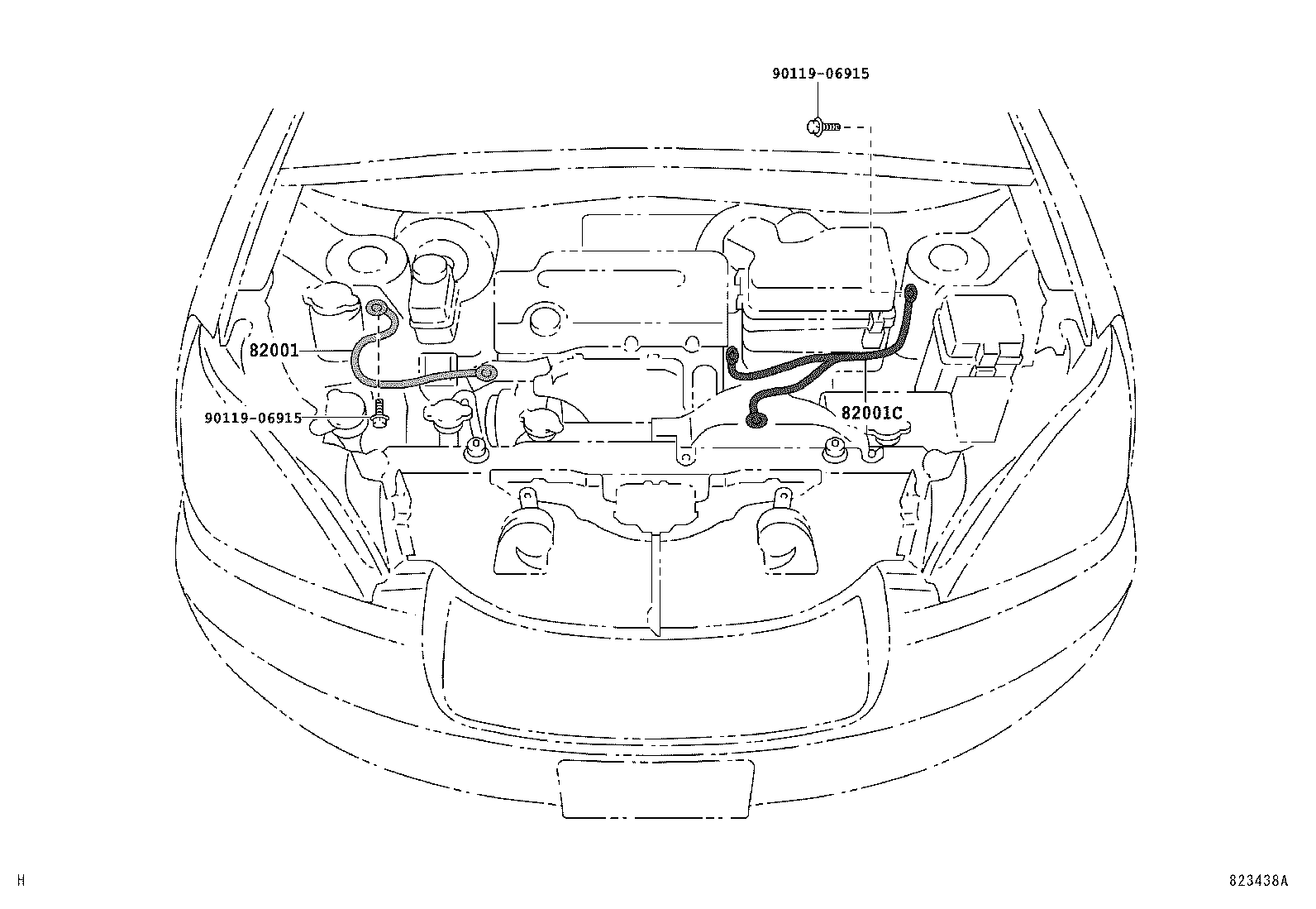  HARRIER |  WIRING CLAMP