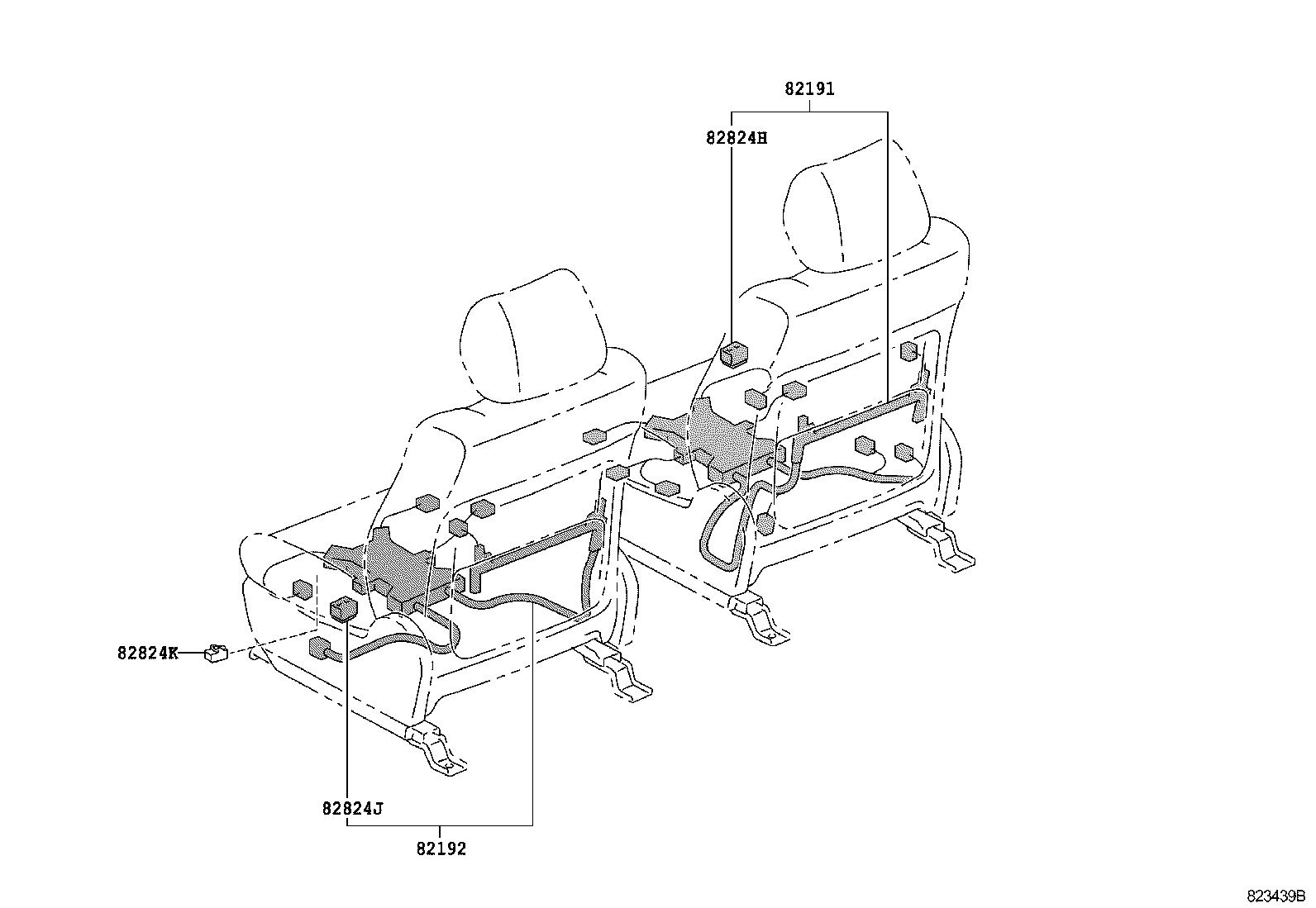  HARRIER |  WIRING CLAMP