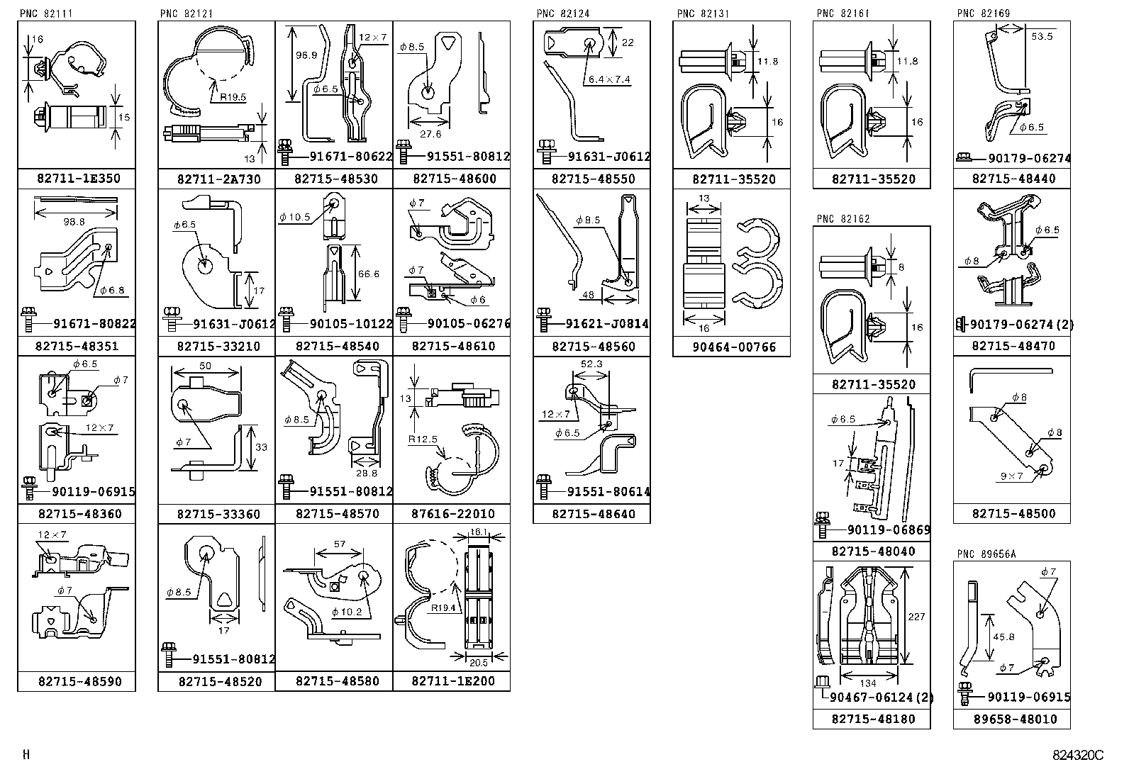  KLUGER HV |  WIRING CLAMP