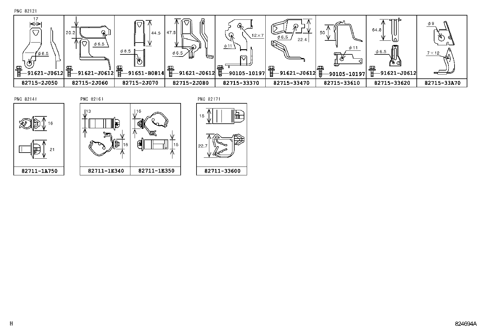  CAMRY |  WIRING CLAMP