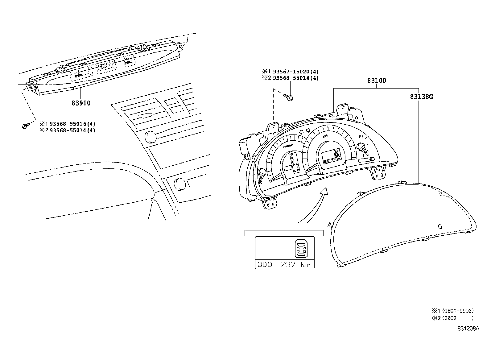  CAMRY |  METER