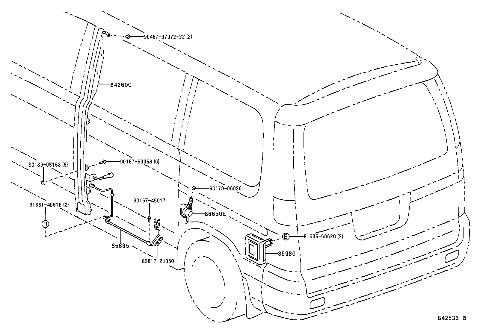  LITE TOWNACE NOAH V |  SWITCH RELAY COMPUTER