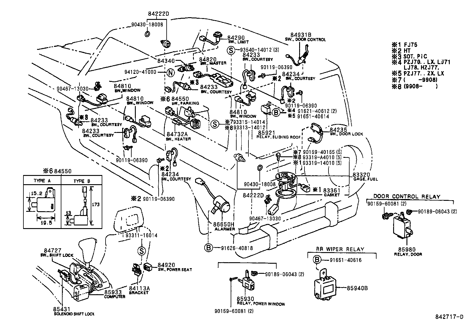  LAND CRUISER 70 |  SWITCH RELAY COMPUTER