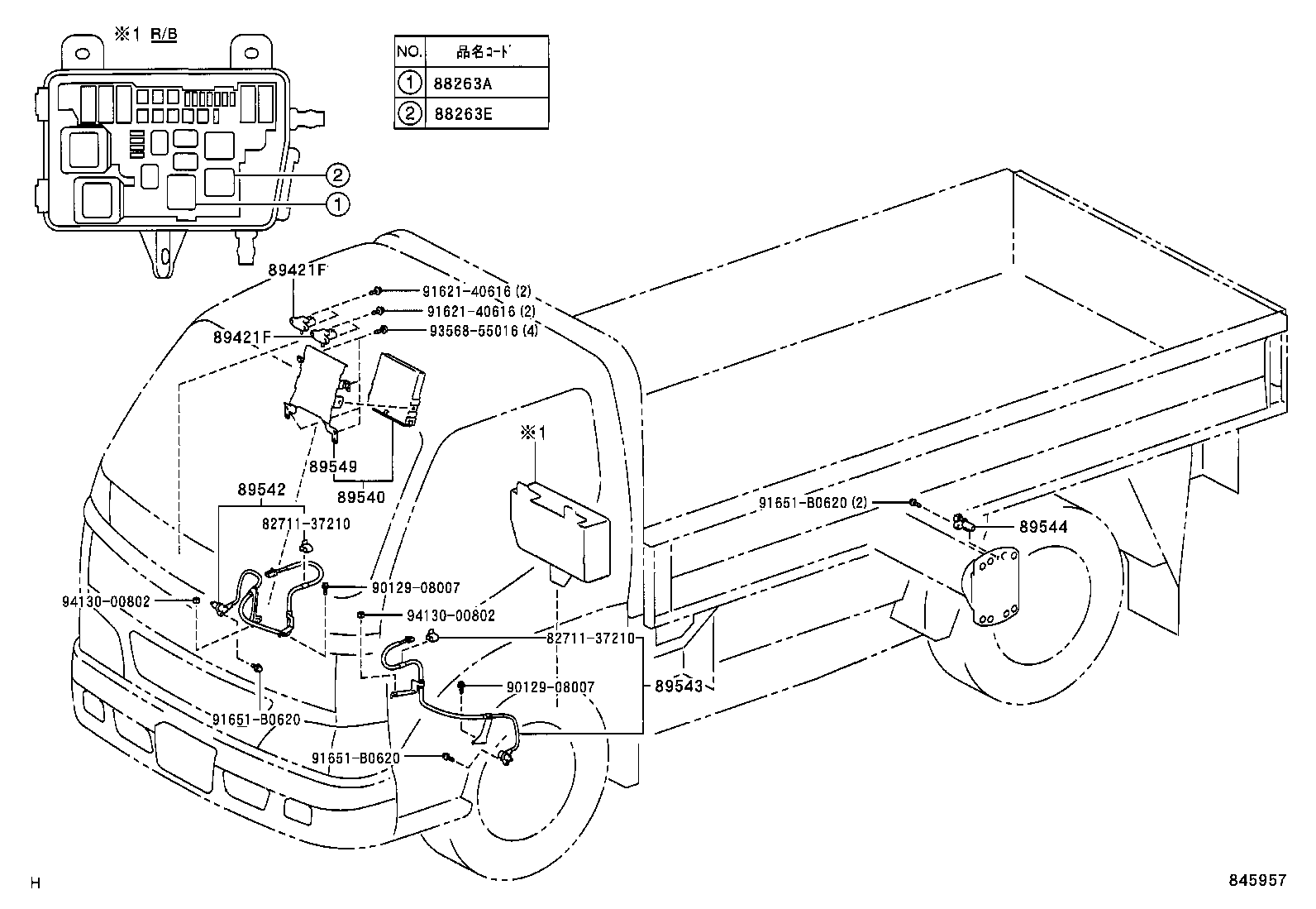  DYNA TOYOACE HV |  ABS VSC