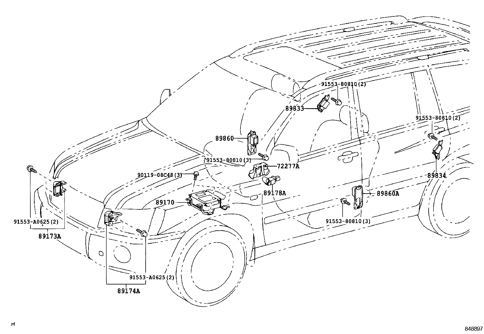  KLUGER HV |  AIR BAG