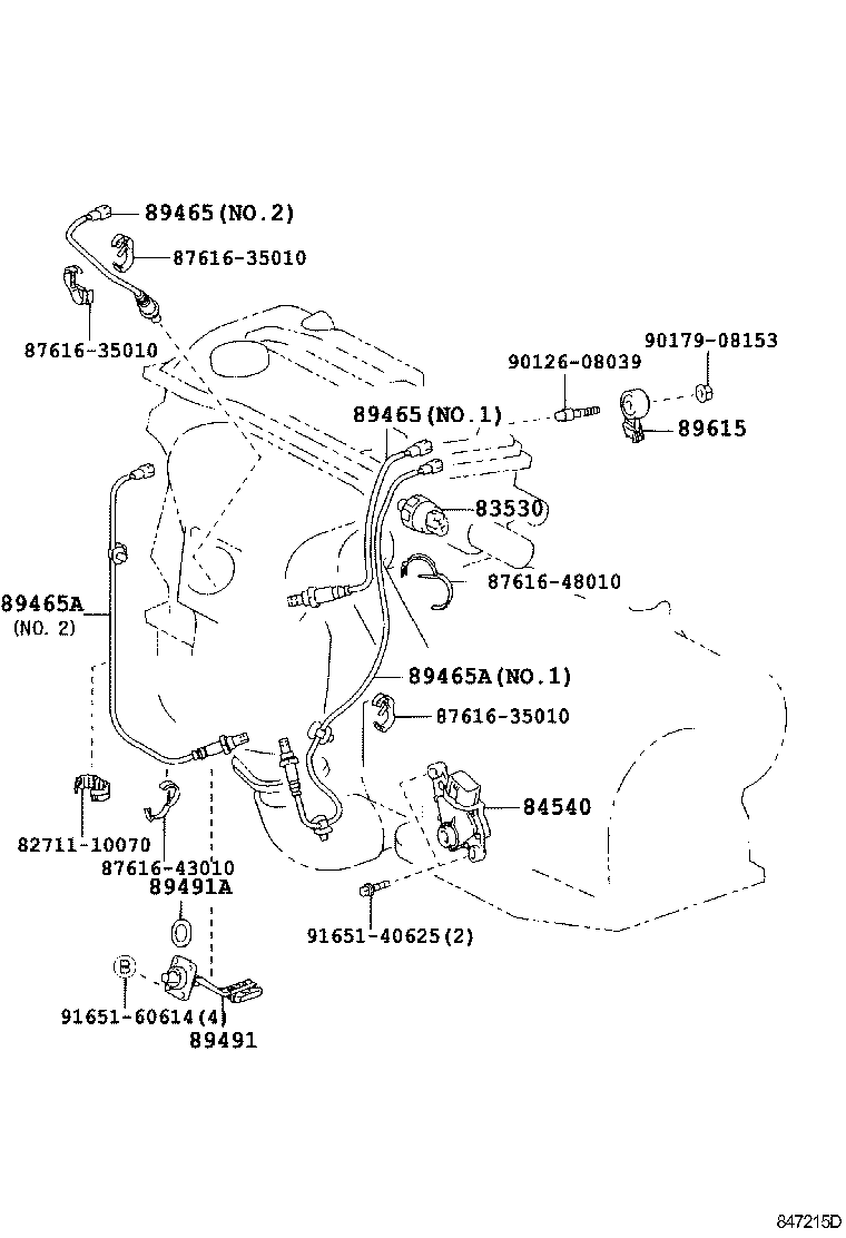  AVENSIS |  SWITCH RELAY COMPUTER