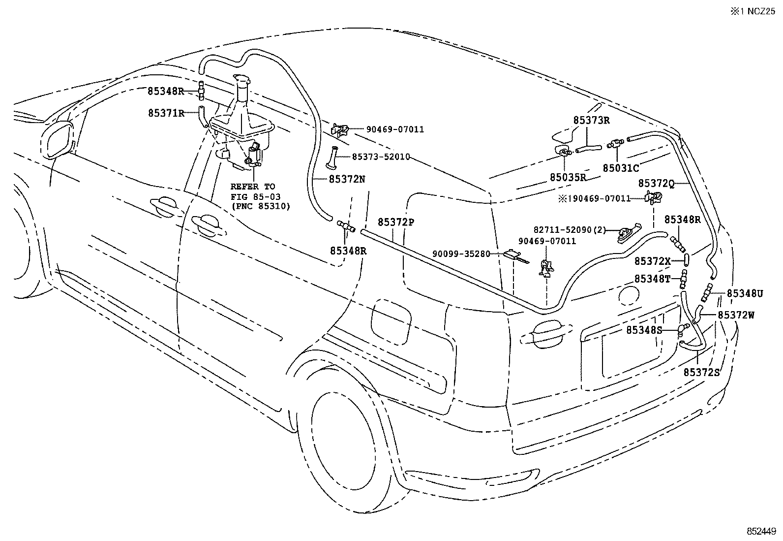  RAUM |  REAR WASHER