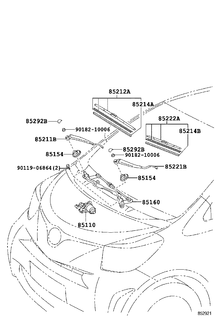  EQ EV |  WINDSHIELD WIPER