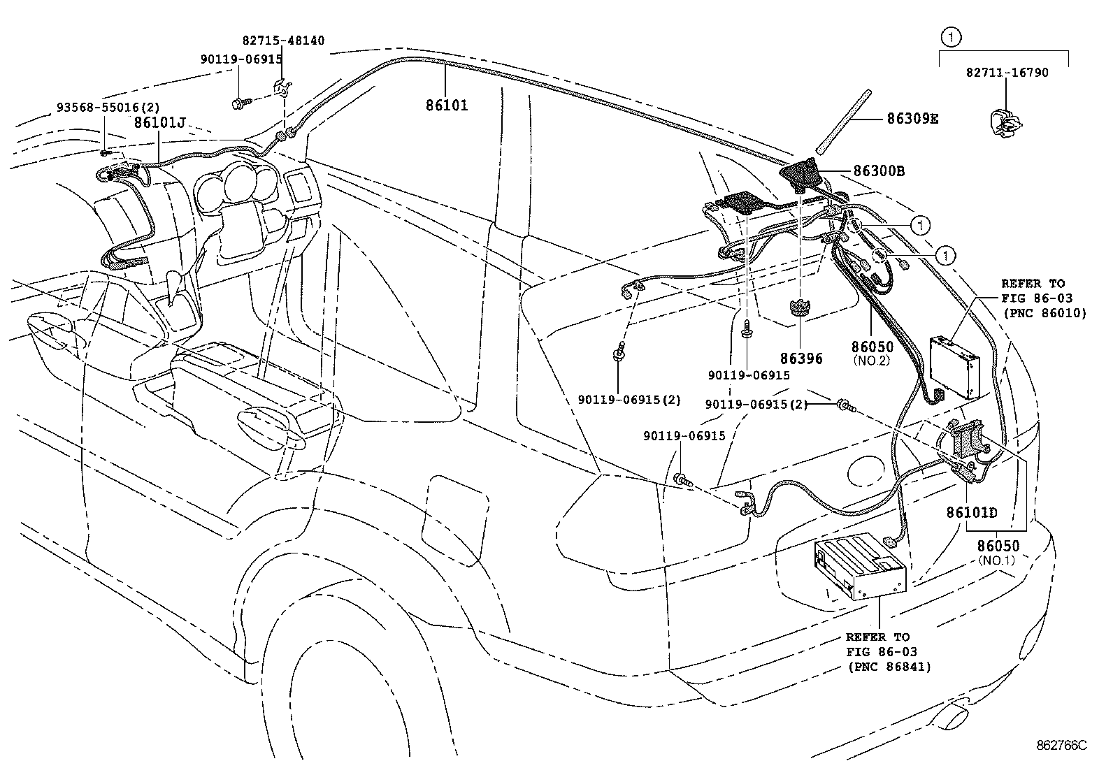  HARRIER HV |  ANTENNA