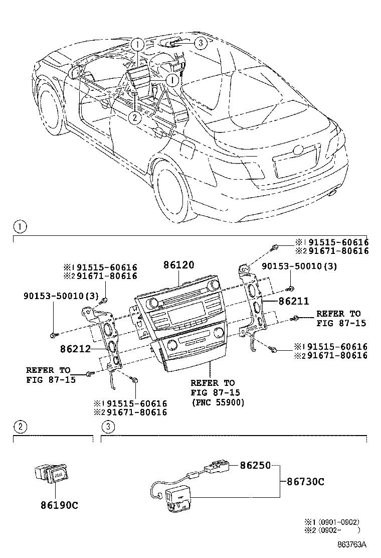  CAMRY |  RADIO RECEIVER AMPLIFIER CONDENSER