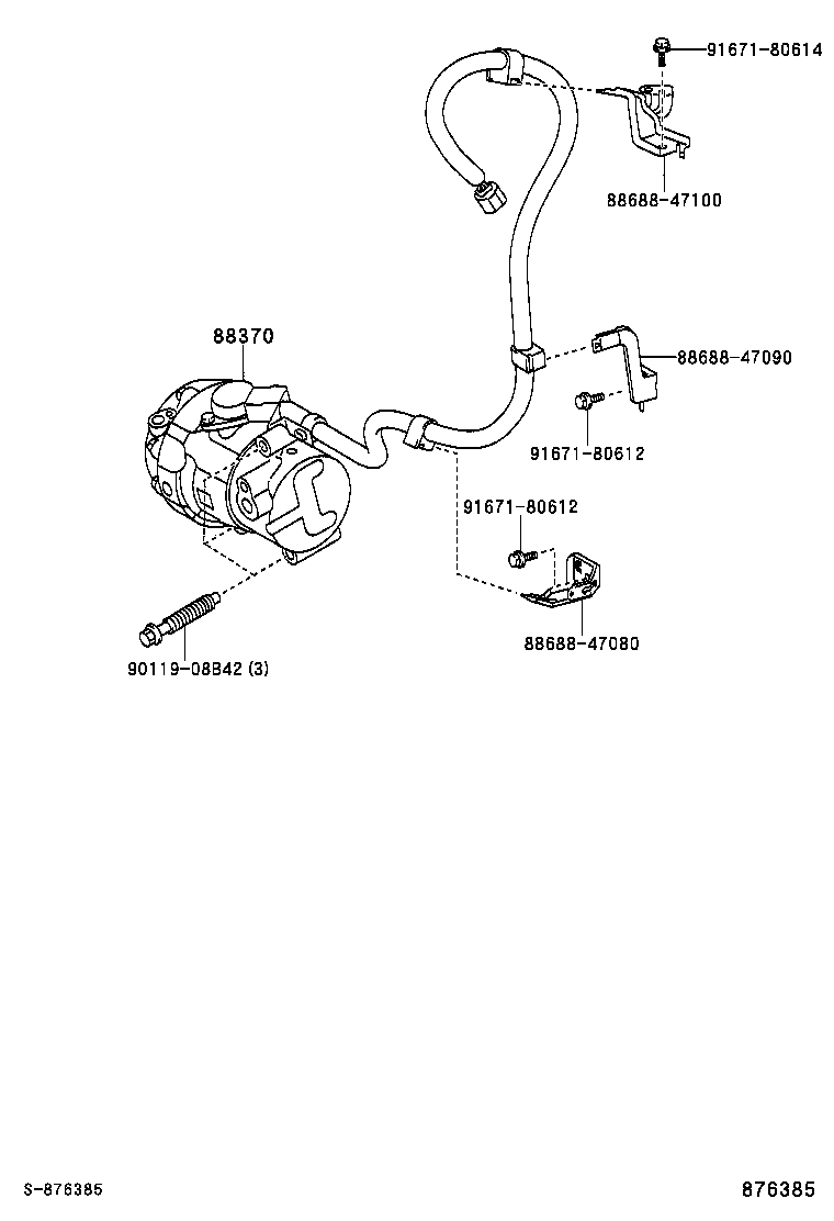  PRIUS |  HEATING AIR CONDITIONING COMPRESSOR