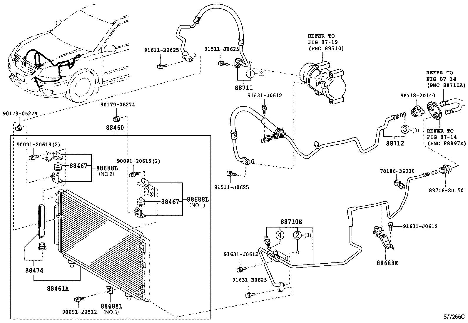  PREMIO ALLION |  HEATING AIR CONDITIONING COOLER PIPING