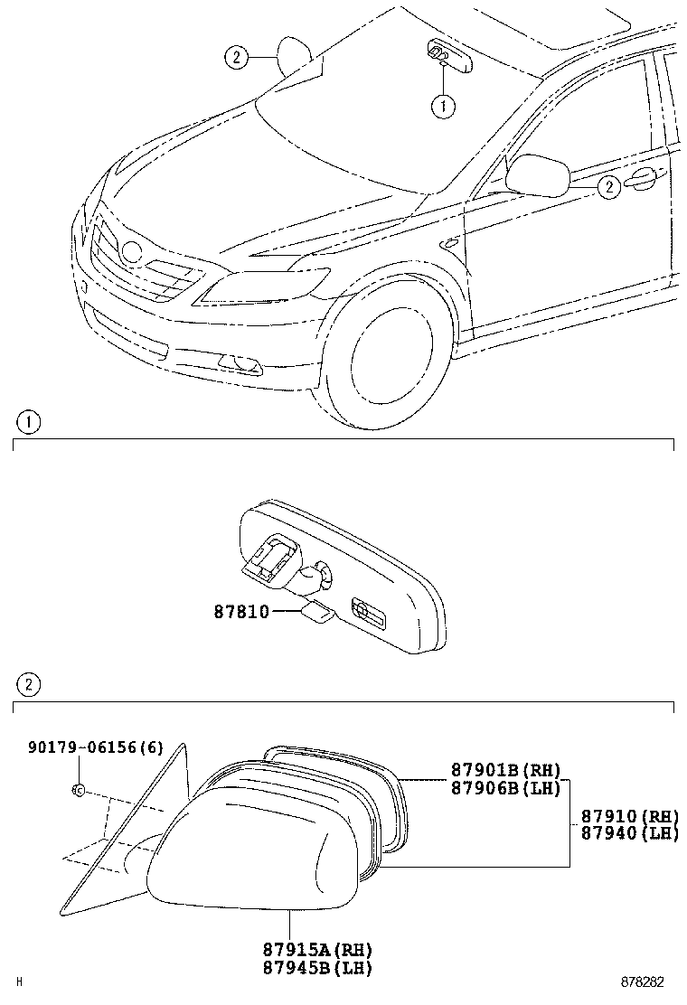  CAMRY |  MIRROR