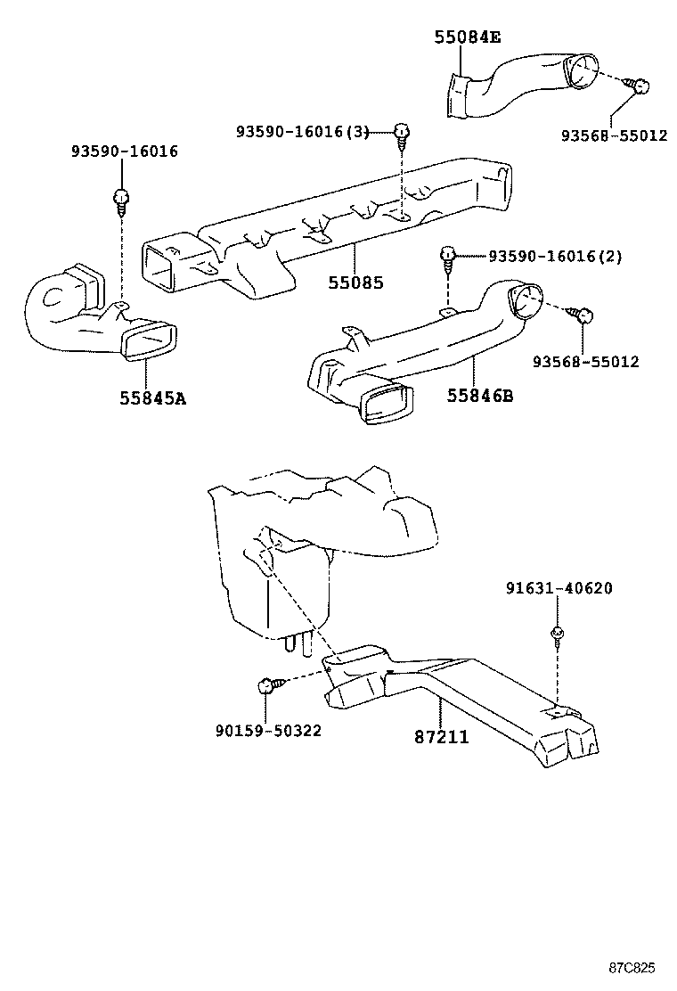  QUICK DELIVERY 200 |  HEATING AIR CONDITIONING CONTROL AIR DUCT