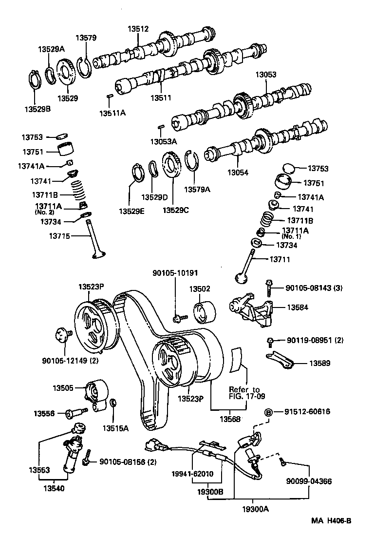  HILUX SURF |  CAMSHAFT VALVE