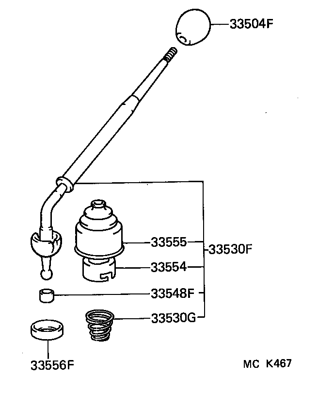  LAND CRUISER 70 |  SHIFT LEVER RETAINER