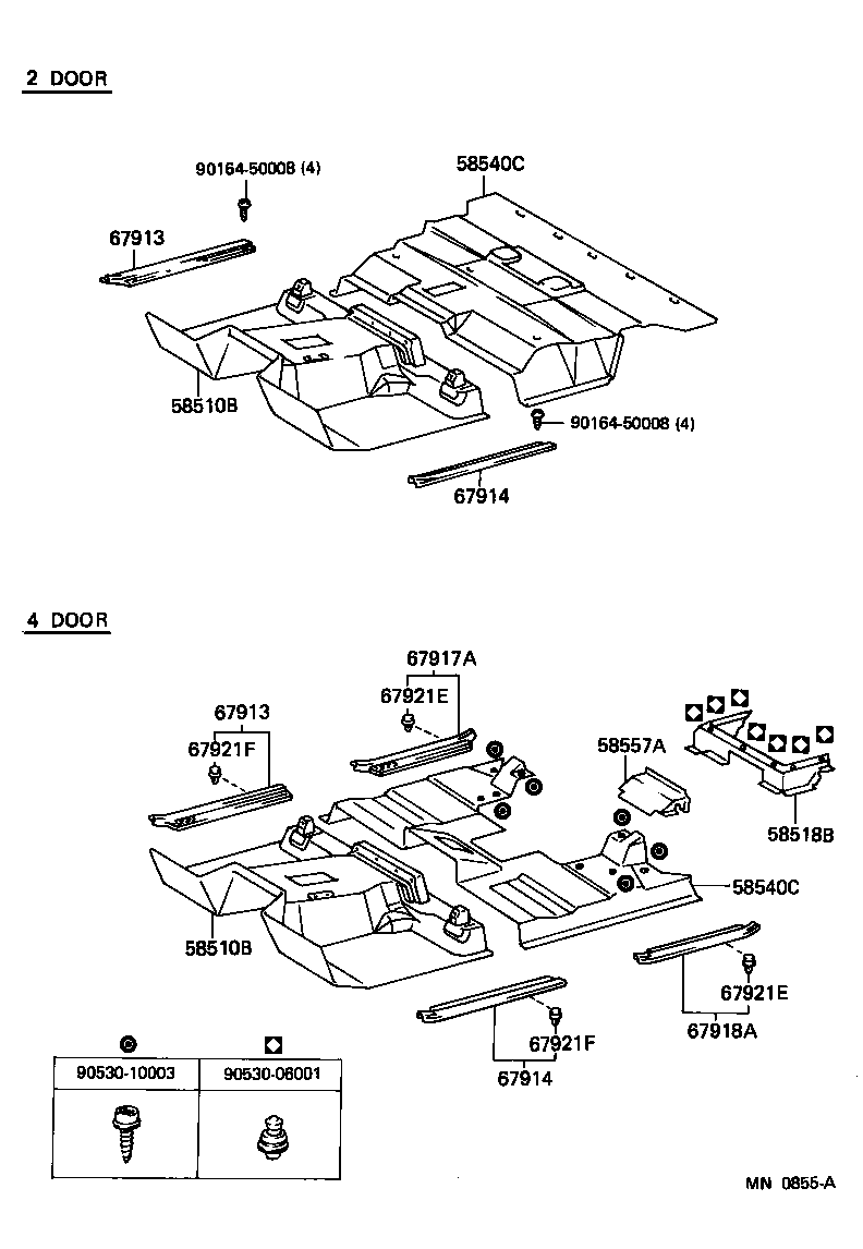  LAND CRUISER 70 |  FLOOR MAT SILENCER PAD