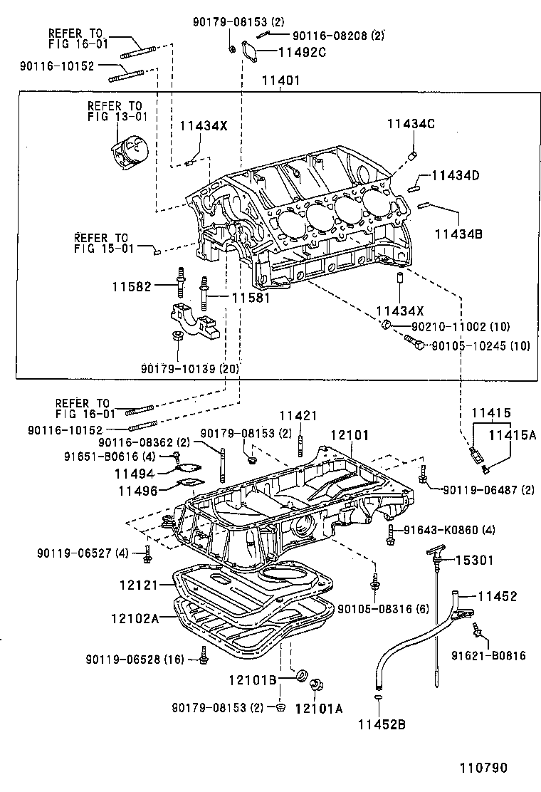  CROWN CROWN MAJESTA |  CYLINDER BLOCK