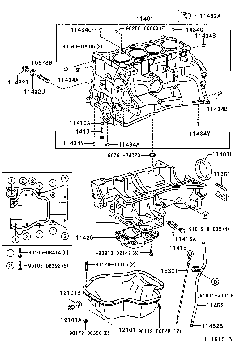  HARRIER |  CYLINDER BLOCK