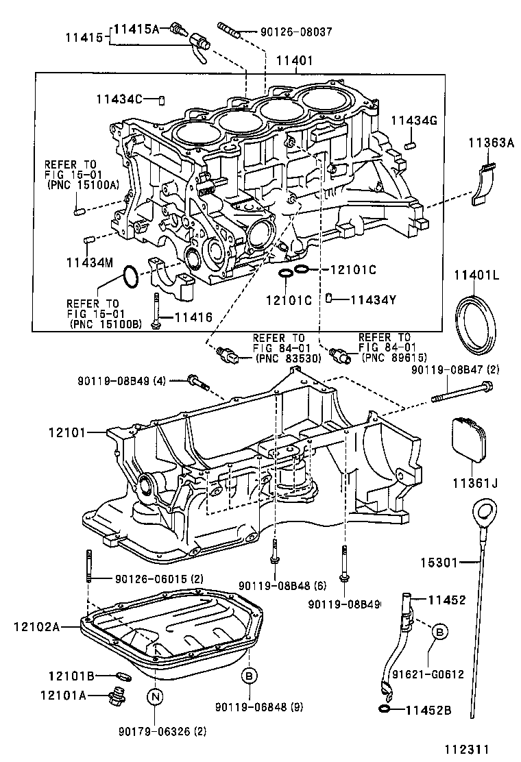  WILL VS |  CYLINDER BLOCK