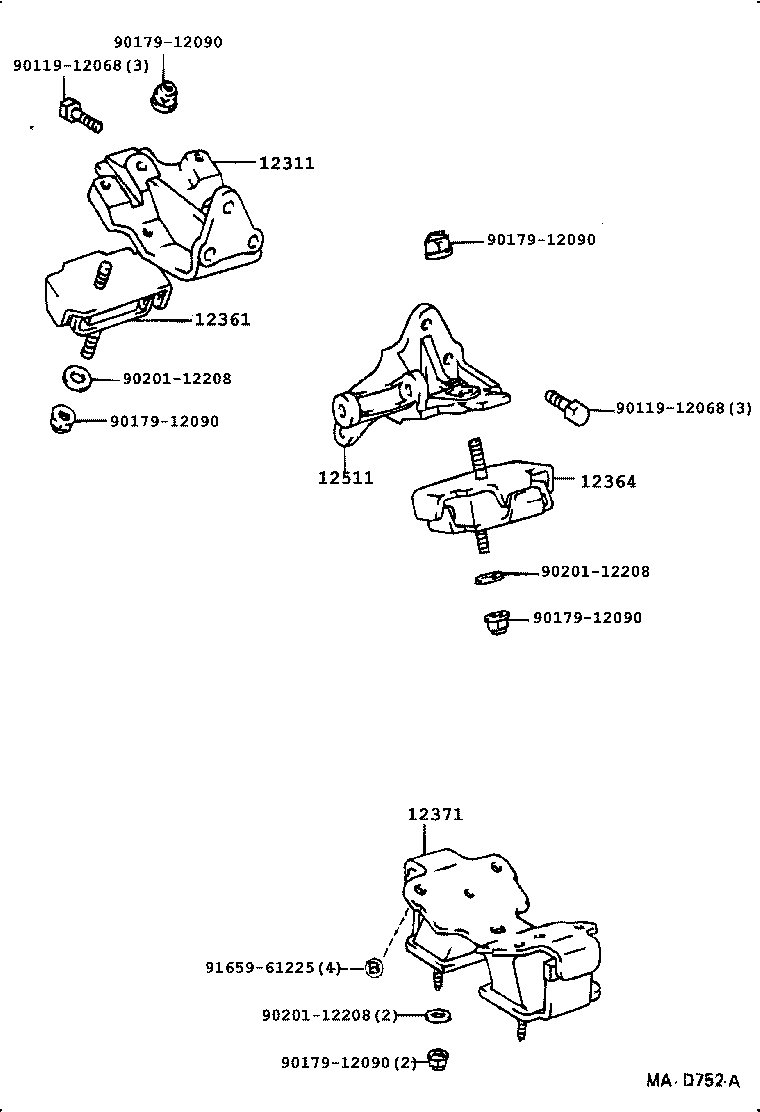  LAND CRUISER S T H T |  MOUNTING