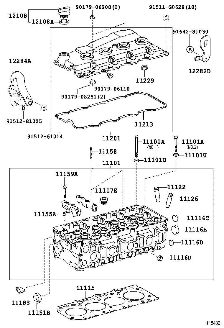  HILUX SURF |  CYLINDER HEAD