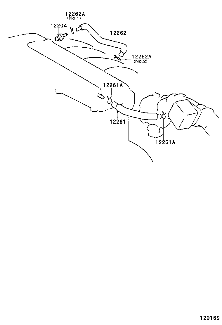  HARRIER |  VENTILATION HOSE