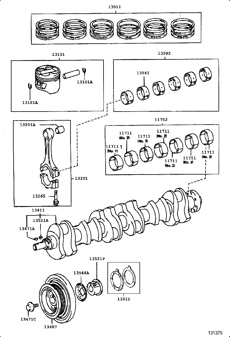  MARK 2 |  CRANKSHAFT PISTON