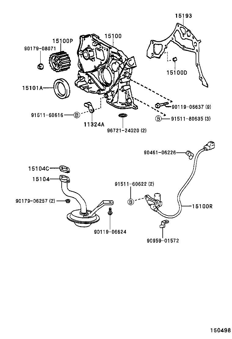  ALTEZZA ALTEZZA GITA |  ENGINE OIL PUMP