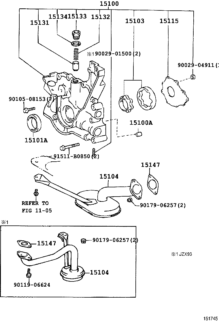  MARK 2 |  ENGINE OIL PUMP