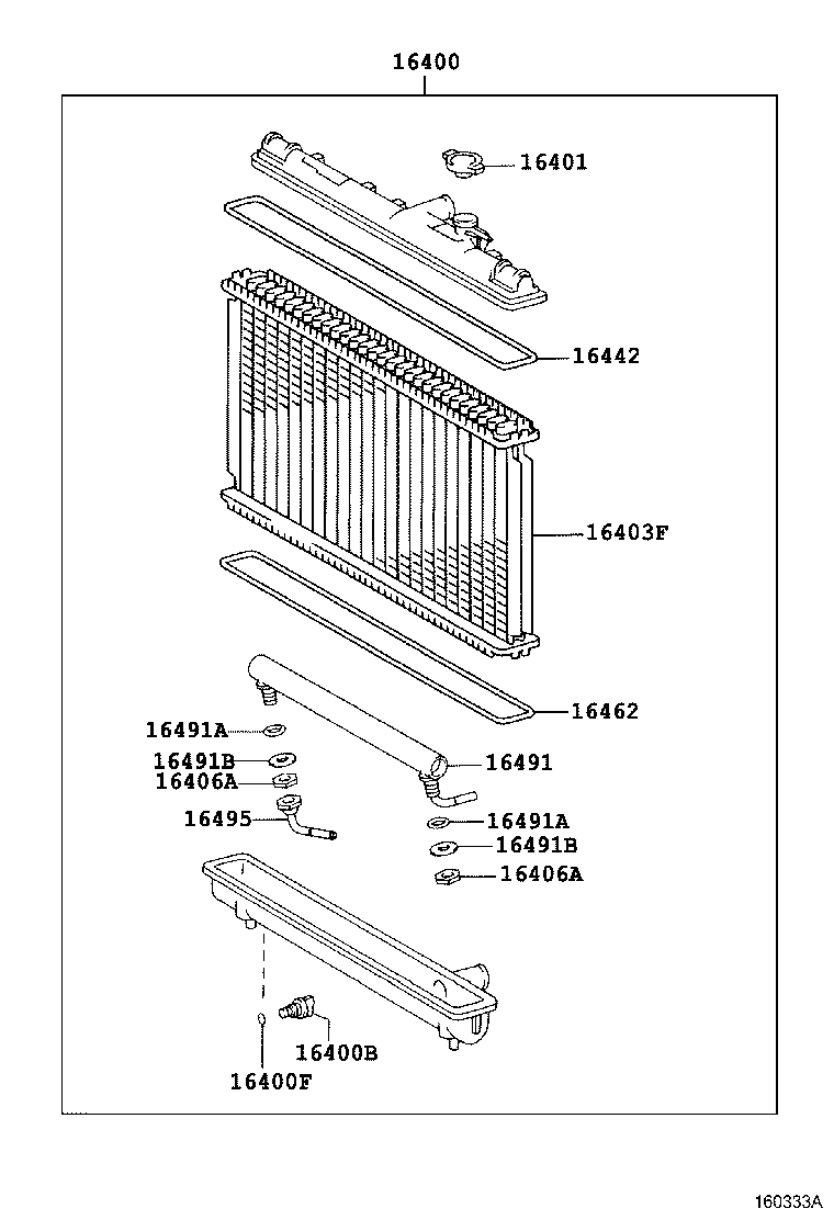  RAUM |  RADIATOR WATER OUTLET