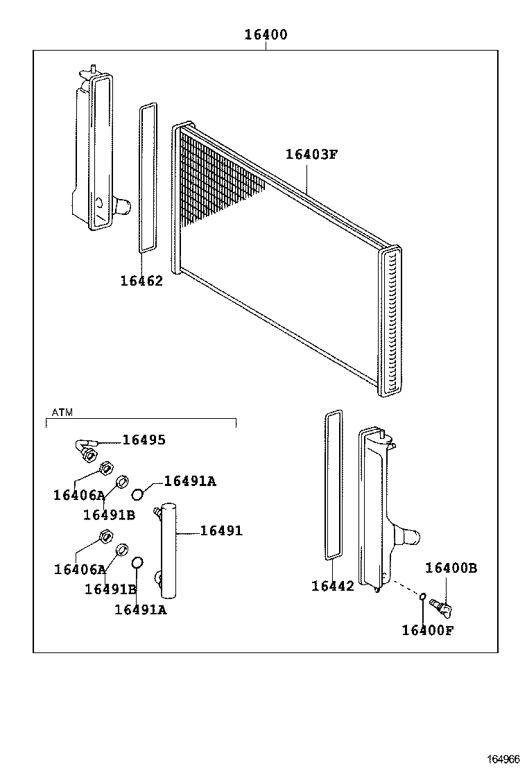  CELICA |  RADIATOR WATER OUTLET