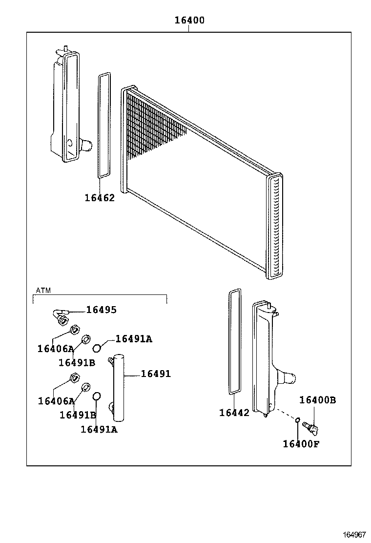  CELICA |  RADIATOR WATER OUTLET