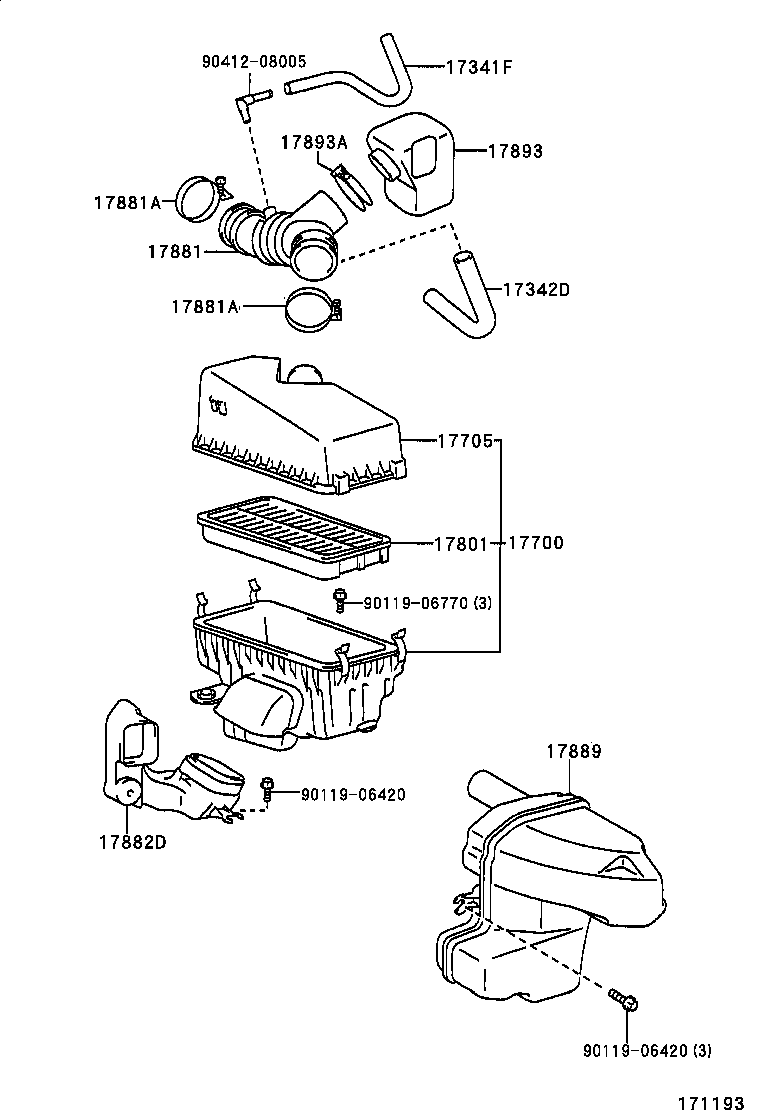  RAV4 |  AIR CLEANER