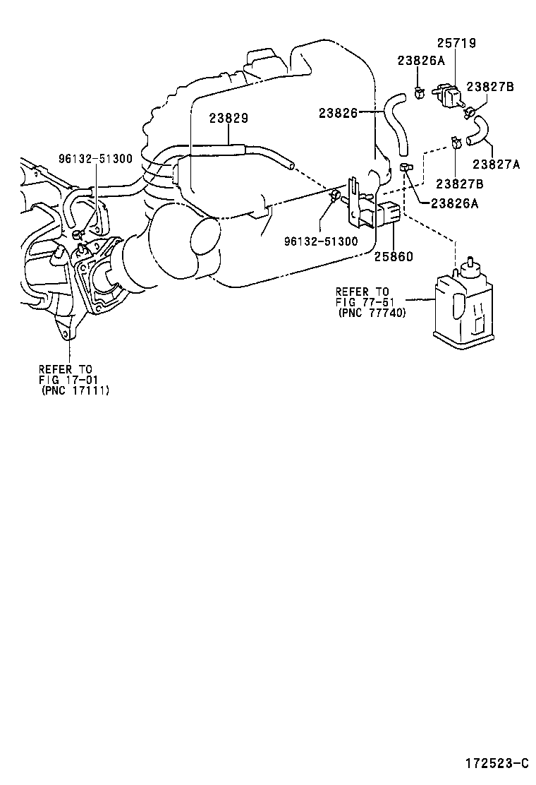  RAV4 J L |  VACUUM PIPING