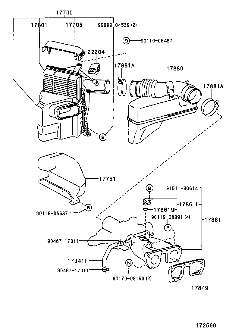  ORIGIN |  AIR CLEANER