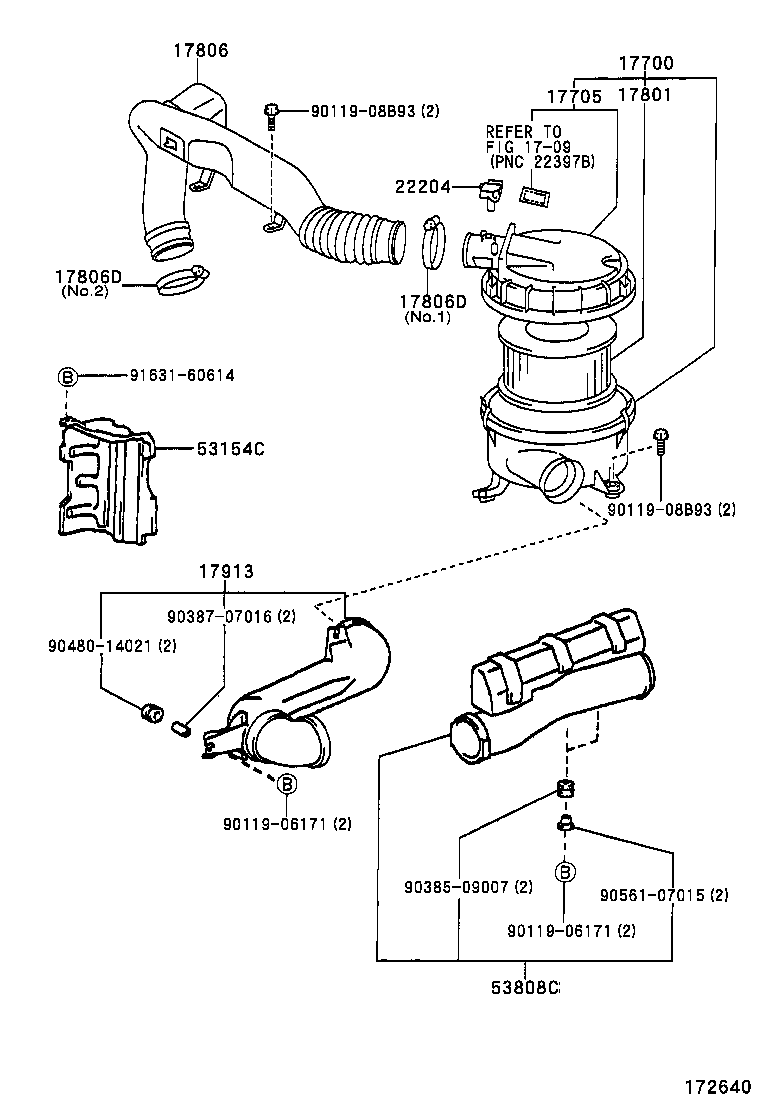  HILUX SURF |  AIR CLEANER