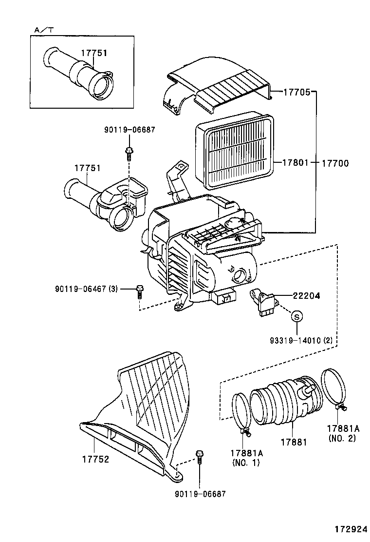  ALTEZZA ALTEZZA GITA |  AIR CLEANER