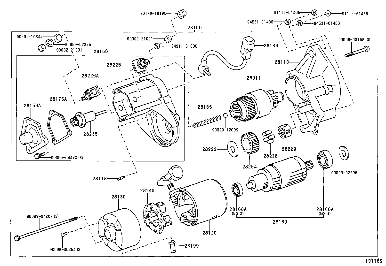  DYNA 200 TOYOACE G25 |  STARTER