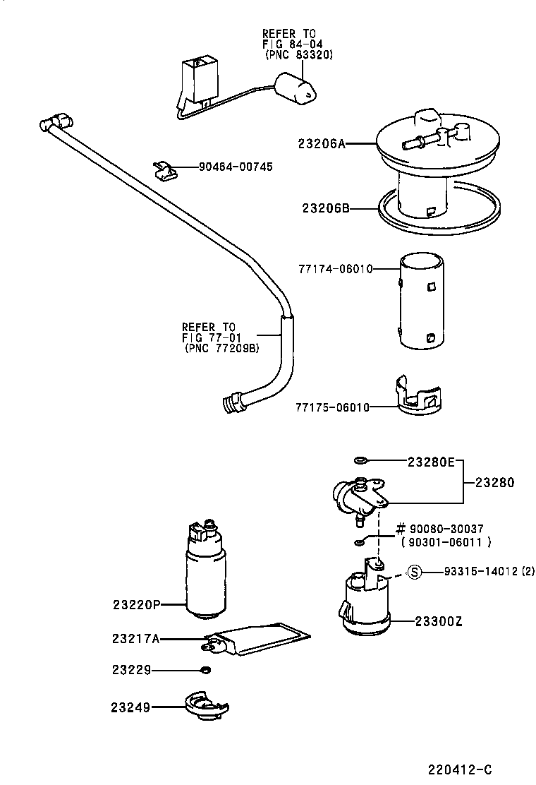  AVALON |  FUEL INJECTION SYSTEM