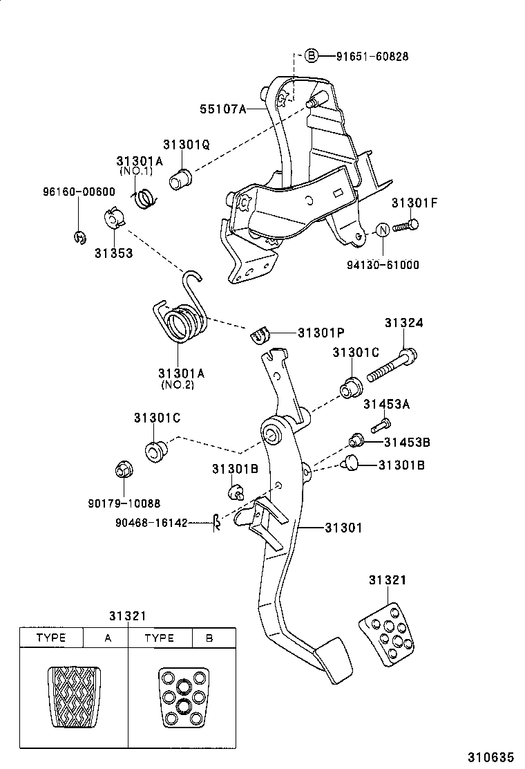  CELICA |  CLUTCH PEDAL FLEXIBLE HOSE