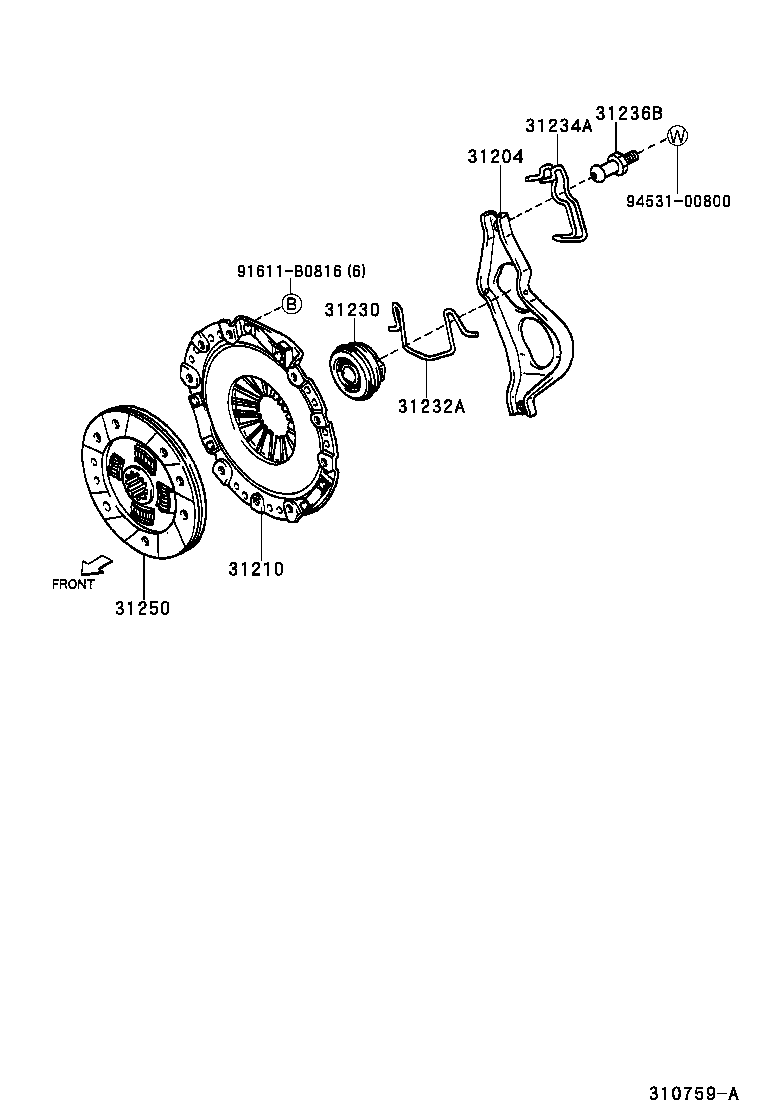  SPARKY |  CLUTCH RELEASE FORK